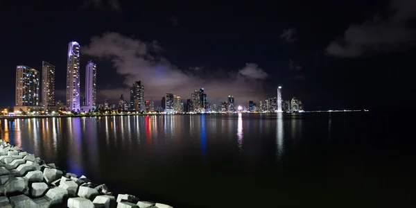 Panama City, Panama gece Güz — Stok fotoğraf