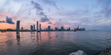 Günbatımı Panama City, Panama 