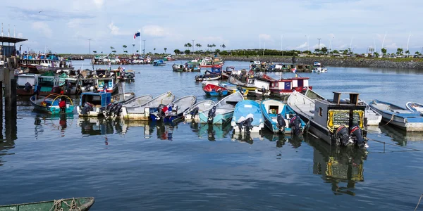Balıkçı tekneleri Panama City — Stok fotoğraf