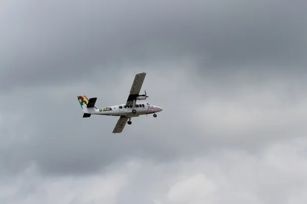 Local flight in Costa Rica — Stock Photo, Image