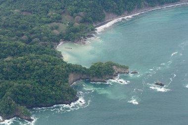 Havadan görünümü Kosta Rika Pasifik Sahil 