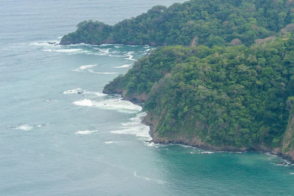 Aerial view of the Golf of Nicoya — Stock Photo, Image