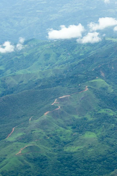 Горные дороги Коста-Рики — стоковое фото