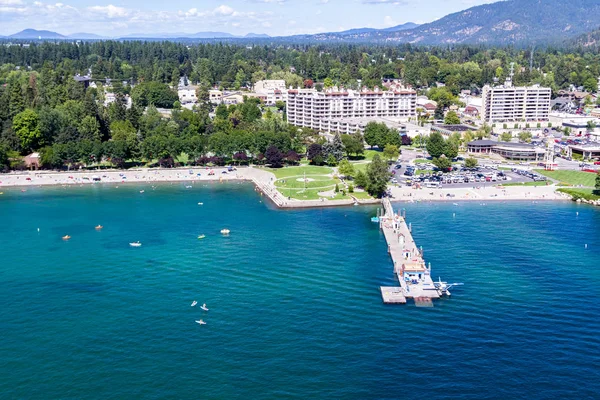 Summertime in Coeur d' Alene — Stock Photo, Image
