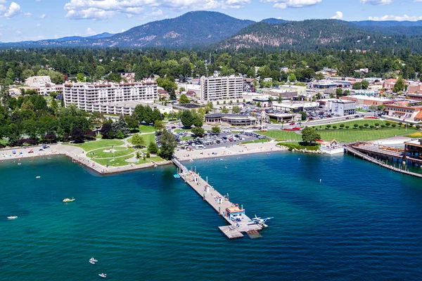 Summertime in Coeur d' Alene — Stock Photo, Image