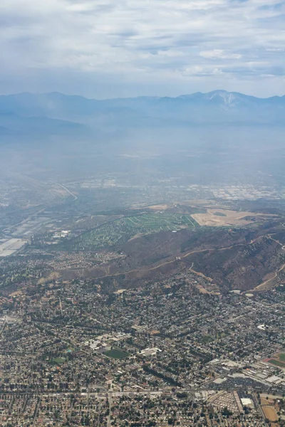 Vista aérea do sul da Califórnia — Fotografia de Stock