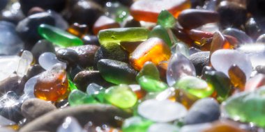 köpüklü deniz cam