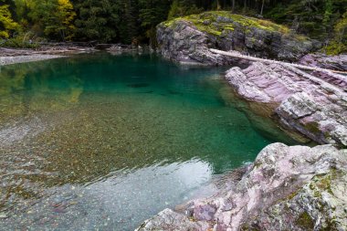 bozulmamış buzul Nehri akış
