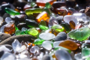 köpüklü deniz cam