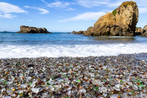 Glass Beach, Fort Bragg Californie — Photo