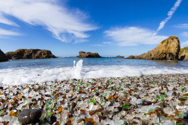 Glass Beach, Fort Bragg Californie — Photo