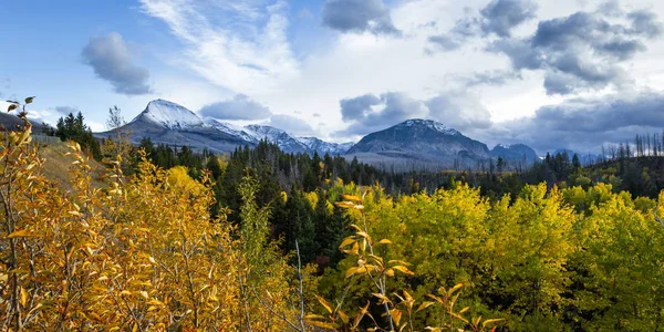 Mountain landscape in Glacier Montana — Stock Photo, Image