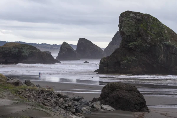 Güney Oregon dramatik kıyı şeridi — Stok fotoğraf