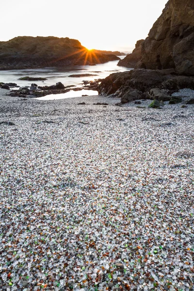 Glass Beach, Fort Bragg, California — Foto Stock