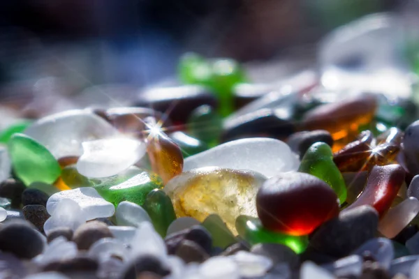 Sparkling sea glass — Stock Photo, Image