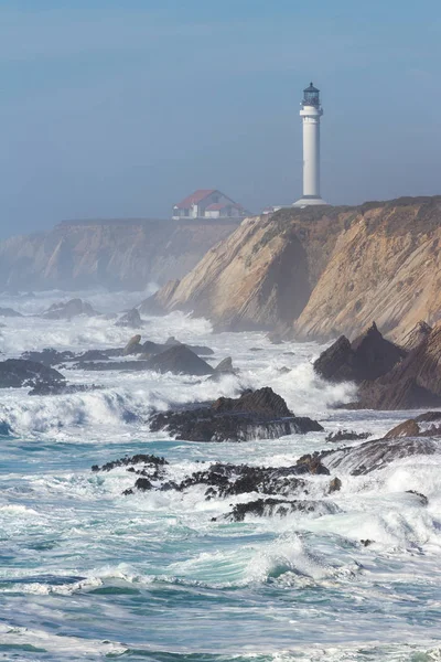 Point arena deniz feneri — Stok fotoğraf