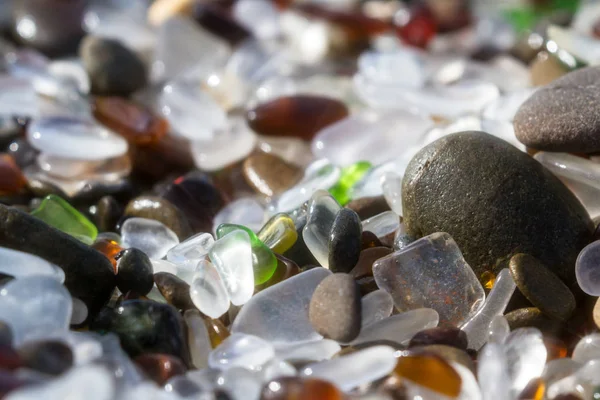 Gläserner Strand Hintergrund — Stockfoto