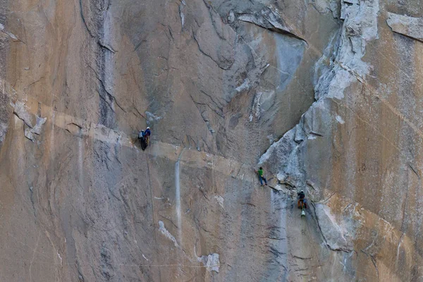 Climbing El Capitan — Stock Photo, Image