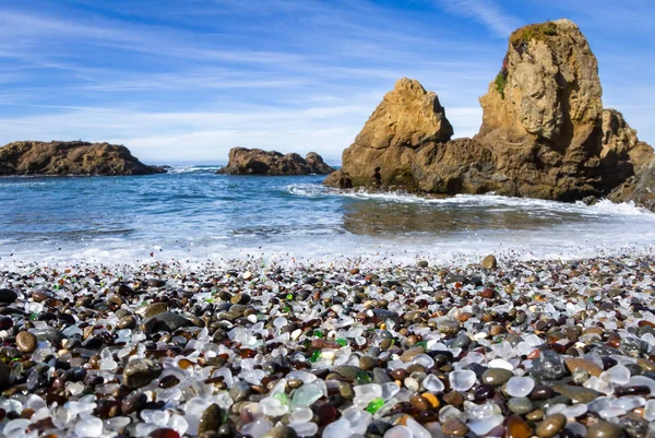 Glass Beach, Fort Bragg Californie — Photo