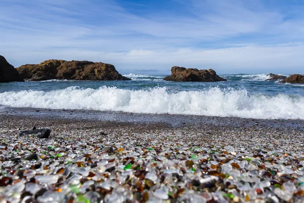 Glass Beach, Fort Bragg Californie — Photo