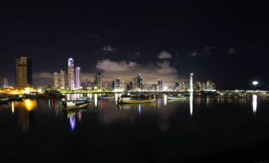 Panama City, Panama gece Güz 