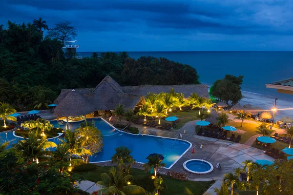 Belo resort de praia no Panamá — Fotografia de Stock