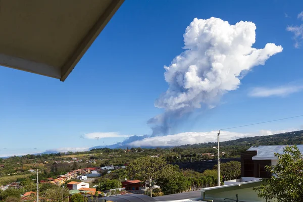 Forma de atividade vulcânica Poas, Costa Rica — Fotografia de Stock