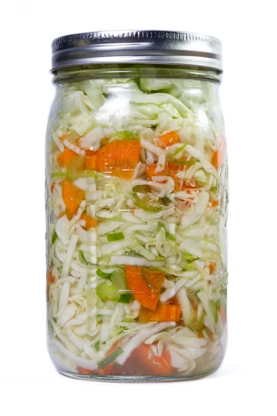 Home made fermented vegetables — Stock Photo, Image