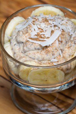 Muz chia tohum puding 