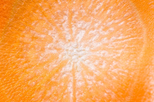 Sliced carrot macro — Stock Photo, Image