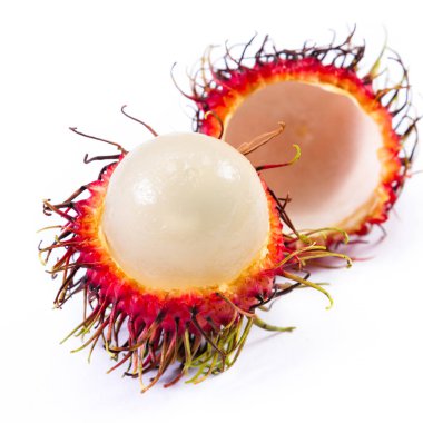 Rambutan tatlı tropikal meyve 