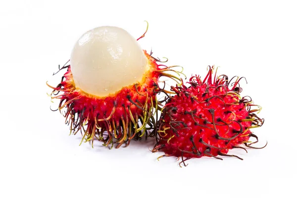 Rambutan tatlı tropikal meyve 