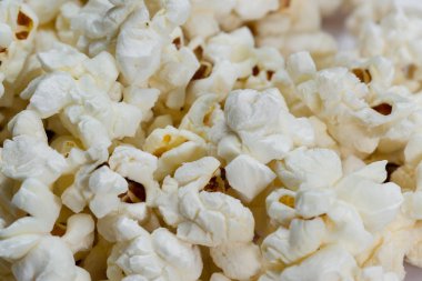 taze patlamış mısır yakın çekim 