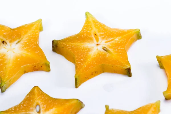 Färska mogna carambola — Stockfoto