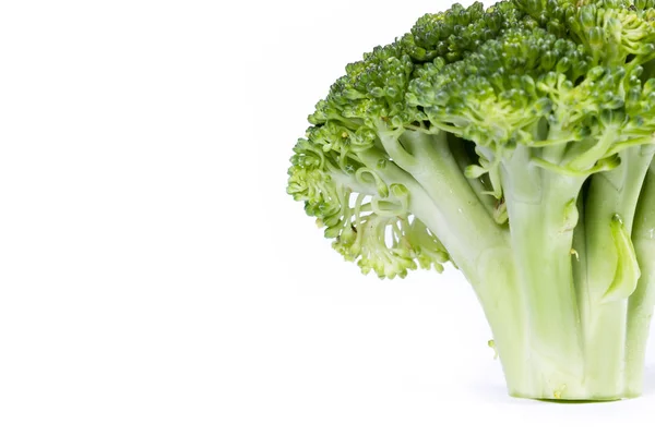 Biologische broccoli close-up — Stockfoto