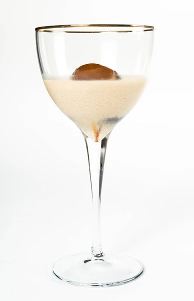 Coffee and Irish cream cocktail — Stock Photo, Image