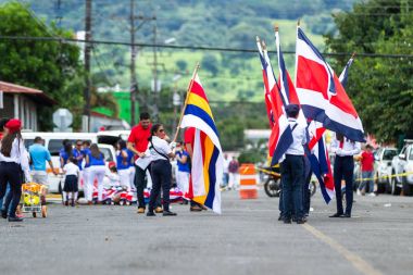 Bağımsızlık günü geçit töreni, Kosta Rika