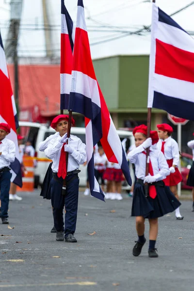 Den nezávislosti Parade, Kostarika — Stock fotografie