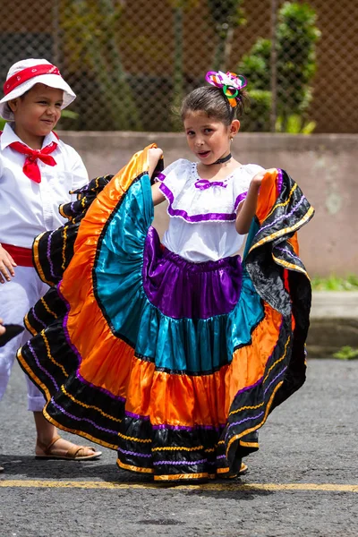 Dia da independência Parada, Costa Rica — Fotografia de Stock