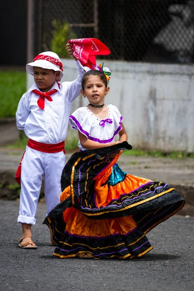 Dia da independência Parada, Costa Rica — Fotografia de Stock