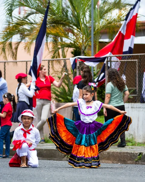 Dia da independência Parada, Costa Rica — Fotografia de Stock