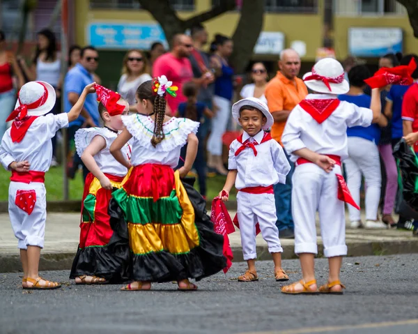 Den nezávislosti Parade, Kostarika — Stock fotografie
