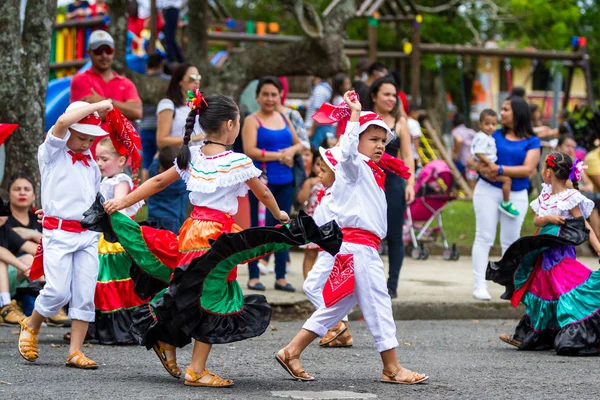 Desfile del Día de la Independencia, Costa Rica — Foto de Stock