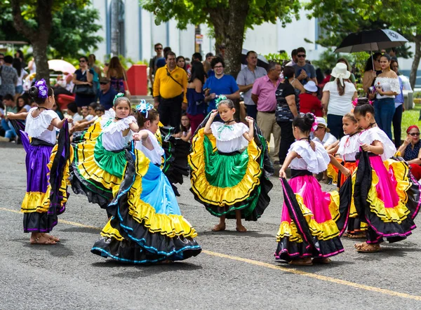 Den nezávislosti Parade, Kostarika — Stock fotografie