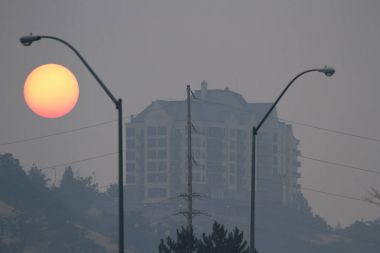 mat gri gökyüzü 