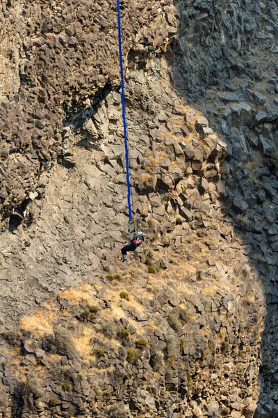 Bungee jumping in Oregon — Foto Stock