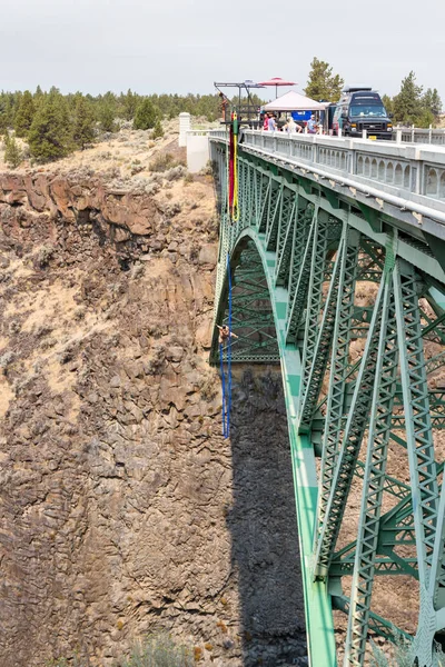 Bungee jumping Oregon — Stok fotoğraf