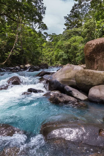 Turquoise river - Rio Celeste, Costa Rica — Stock Photo, Image