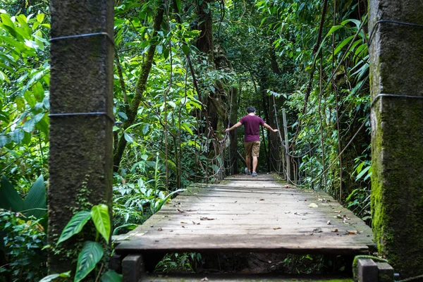 Пешие прогулки в Коста-Рике — стоковое фото
