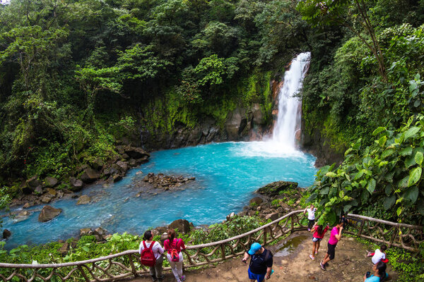 Visiting Rio Celeste, Costa Rica